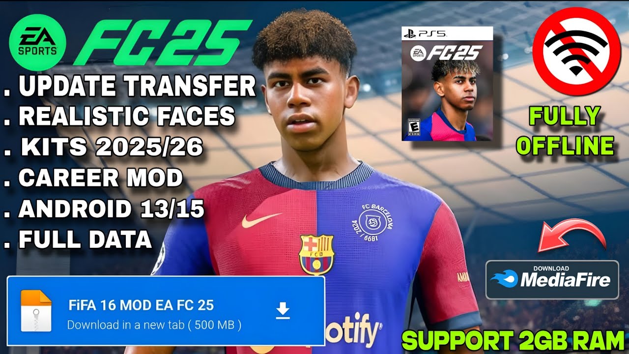 FIFA 16 MOD EA SPORTS FC 25 V3